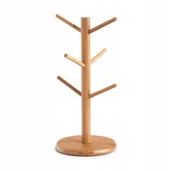 Półki do kuchni - Stojak Bambusowy Na Kubki I Filiżanki, Ø 16 x 34 CM, Wieszak, Zeller - miniaturka - grafika 1