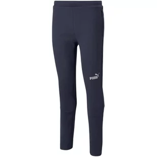 Spodnie Męskie Puma Teamfinal Casuals Pants Granatowe 657386 06-S - Spodnie męskie - miniaturka - grafika 1