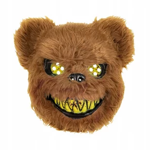Maska Halloween Niedźwiedź 26X24Cm - Balony i akcesoria - miniaturka - grafika 1