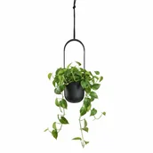 Donice - HowHomely Donica wisząca AERA HANG recykling antracyt 17,9 cm - miniaturka - grafika 1