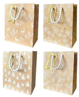 Opakowania i torebki na prezenty - Kukartka, Torba QXL-214 BN Kraft z593 - miniaturka - grafika 1