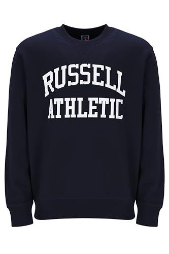 Russell Athletic Iconic2-Crewneck sweter męski długi sweter (opakowanie 1)