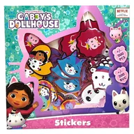 Szkolne artykuły papiernicze - Pakiet naklejek Koci domek Gabi +/- 200 szt. - miniaturka - grafika 1