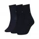 Zestaw prezentowy skarpety 3 pary Th Women Sock 3P Lux Giftbox Navy 701220262 001 035 (TH664-a) Tommy Hilfiger - Skarpetki damskie - miniaturka - grafika 1