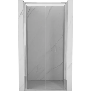 Mexen Exo drzwi prysznicowe składane 80 cm, transparent, chrom - 816-080-000-01-00 - Ścianki i drzwi prysznicowe - miniaturka - grafika 1