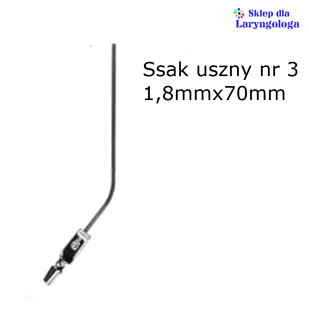 Ssak uszny nr 3 08-139 Metech - Akcesoria medyczne - miniaturka - grafika 1