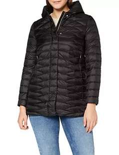 Geox W JAYSEN COAT Damska kurtka puchowa, czarny, 40 - Kurtki damskie - miniaturka - grafika 1