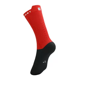 COMPRESSPORT Skarpetki rowerowe PRORACING SOCKS V4 BIKE red/black - Skarpetki kolarskie - miniaturka - grafika 7