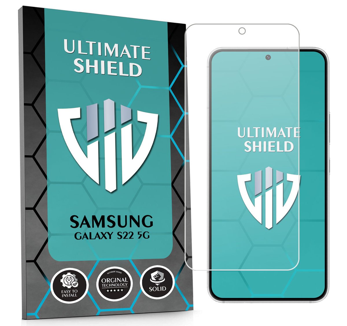 WZMOCNIONE SZKŁO OCHRONNE SZYBKA SZKIEŁKO DO SAMSUNG GALAXY S22 5G