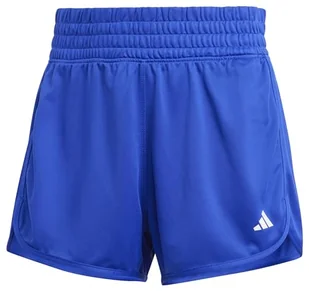 adidas Damskie szorty z dzianiny Pacer Essentials z wysokim stanem, M 7,6 cm - Spodenki damskie - miniaturka - grafika 1