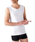 Koszulki męskie - Damart - Podkoszulek męski - Termiczny termoaktywny Interlock Mesh, stopień ciepła 3 - Certyfikat OEKO-TEX, Biały (biały), XXL - miniaturka - grafika 1