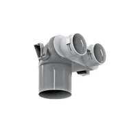 Rekuperatory i centrale - Skrzynka rozprężna 2x75/125 mm VENTS 5907660878022 - miniaturka - grafika 1