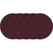 Materiały ścierne - DEXTER Krążek ścierny NA RZEP P120 150 mm 5 szt. - miniaturka - grafika 1