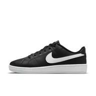 Buty dla dziewczynek - Męskie Buty NIKE NIKE COURT ROYALE 2 NEXT NATURE DH3160-001 – Czarny - miniaturka - grafika 1