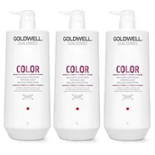 Zestawy kosmetyków damskich - Goldwell, DualSenses Color, Zestaw kosmetyków do pielęgnacji, 3 szt. - miniaturka - grafika 1