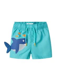 NAME IT Szorty kąpielowe Zakan 13239804 Niebieski Regular Fit - Kąpielówki dla chłopców - miniaturka - grafika 1
