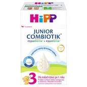 Mleko modyfikowane - Hipp 3 Junior Combiotik produkt na bazie mleka dla dzieci po 1. roku 550 g - miniaturka - grafika 1