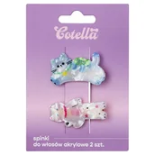 Ozdoby do włosów - Spinki do włosów, Cotella, Shiny Kittens, 2 szt. - miniaturka - grafika 1