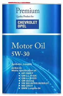 FANFARO OPEL CHEVROLET 5W30 1L - Oleje silnikowe - miniaturka - grafika 1