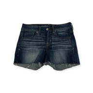 Spodenki damskie - Jeansowe krótkie spodenki damskie AMERICANEAGLE S - miniaturka - grafika 1