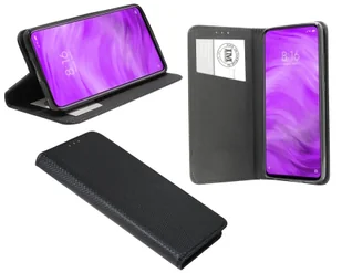 cofi1453® Etui Book "Smart" kompatybilne z XIAOMI REDMI K20 PRO pokrowiec na telefon etui ochronne z funkcją podstawki, miejsce na kartę czarny - Etui i futerały do telefonów - miniaturka - grafika 1
