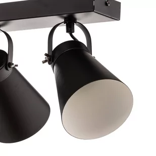 Luminex Plafon Amos 8127 spot lampa sufitowa 6x60W E27 czarny - Lampy sufitowe - miniaturka - grafika 2