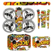 Akcesoria do drona - Akcesoria do DJI NEO - Naklejki Graffiti Drona DJI NEO Kontrolera RC-N3 - miniaturka - grafika 1