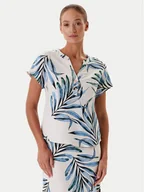 Bluzki damskie - Tatuum Bluzka Sarakino 1 T2509.049 Beżowy Regular Fit - miniaturka - grafika 1