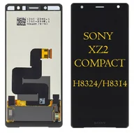 Części serwisowe do telefonów - WYŚWIETLACZ LCD SONY XZ2 Compact H8324 H8314 CZARNY - miniaturka - grafika 1