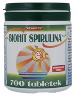 Suplementy naturalne - Meridian Biohit spirulina 200mg 700tabl. 21MERBIOSP - miniaturka - grafika 1