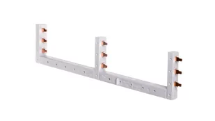 Hager polo Szyna laczen. pionowa 3P/3-rzedowa, prawa KCL368R KCL368R - Bezpieczniki elektryczne - miniaturka - grafika 1