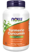 Suplementy naturalne - Now Foods Curcumin Kurkumina ekstrakt (120 kap) - miniaturka - grafika 1