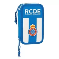 Piórniki - Piórnik RCD Espanyol Niebieski Biały (28 pcs) - miniaturka - grafika 1