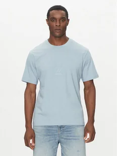 HUGO T-Shirt 50538246 Błękitny Regular Fit - Koszulki męskie - miniaturka - grafika 1