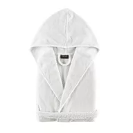 Szlafroki damskie - Graccioza Szlafrok dziecięcy Bee Waffle White - miniaturka - grafika 1