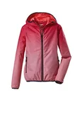 Kurtki i płaszcze dla dziewczynek - Killtec Lyse Grls Jckt A kurtka funkcyjna/kurtka przeciwdeszczowa z kapturem, możliwość spakowania - miniaturka - grafika 1