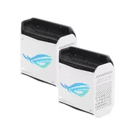 Routery - Router Asus ROG Rapture GT6 (2PK) White AX10000 Wi-Fi 6 1GbE MU-MIMO - miniaturka - grafika 1