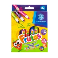 Przybory szkolne - Flamastry okrągłe zapachowe Jumbo Frutos 8 kolorów Astra - miniaturka - grafika 1