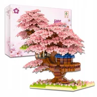 Klocki - Klocki Konstrukcyjne Zestaw Klocków Kwiat Wiśni Sakura Cherry 2151 el. - miniaturka - grafika 1