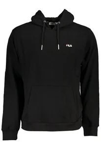 CZARNA BLUZA MĘSKA FILA BEZ ZAMKU - Bluzy męskie - miniaturka - grafika 1