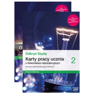 Odkryć fizykę 2. Podręcznik i karty pracy. Zakres podstawowy. Szkoła ponadpodstawowa - Podręczniki do technikum - miniaturka - grafika 1