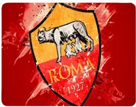 Podkładki pod mysz - Podkładka pod myszkę AS Roma. + imię - miniaturka - grafika 1