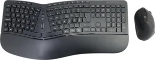 Conceptronic CONCEPTRONIC Wireless Keyboard+Mouse,ergo,Layout portugie.sw - Zestawy myszka + klawiatura - miniaturka - grafika 1