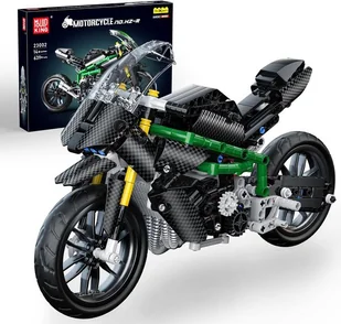Klocki Konstrukcyjne Zestaw 639 El. Motocykl Motor Sportowy Mould King - Klocki - miniaturka - grafika 1