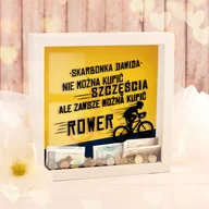 Skarbonki - SKARBONKA 3D prezent urodzinowy Zawsze Można Kupić Rower - miniaturka - grafika 1