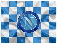 Podkładki pod mysz - PODKŁADKA POD MYSZKĘ SSC NAPOLI Z IMIENIEM 23x19CM DO LAPTOPA - miniaturka - grafika 1