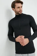 Bielizna sportowa męska - 4F longsleeve funkcyjny kolor czarny - miniaturka - grafika 1