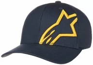 Czapki i chusty sportowe męskie - Czapka Corp Shift 2 Curved Flex by alpinestars, ciemnoniebieski, L/XL (58-61 cm) - miniaturka - grafika 1