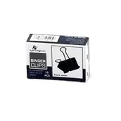 Spinacze i klipsy do papieru - Klip biurowy TAURUS 19 mm 12 sztuk /BIC9038/ - miniaturka - grafika 1
