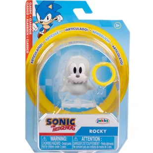 SONIC THE HEDGEHOG JAKKS PACIFIC ORYGINALNA RUCHOMA FIGURKA CLASSIC ROCKY - Figurki dla dzieci - miniaturka - grafika 1